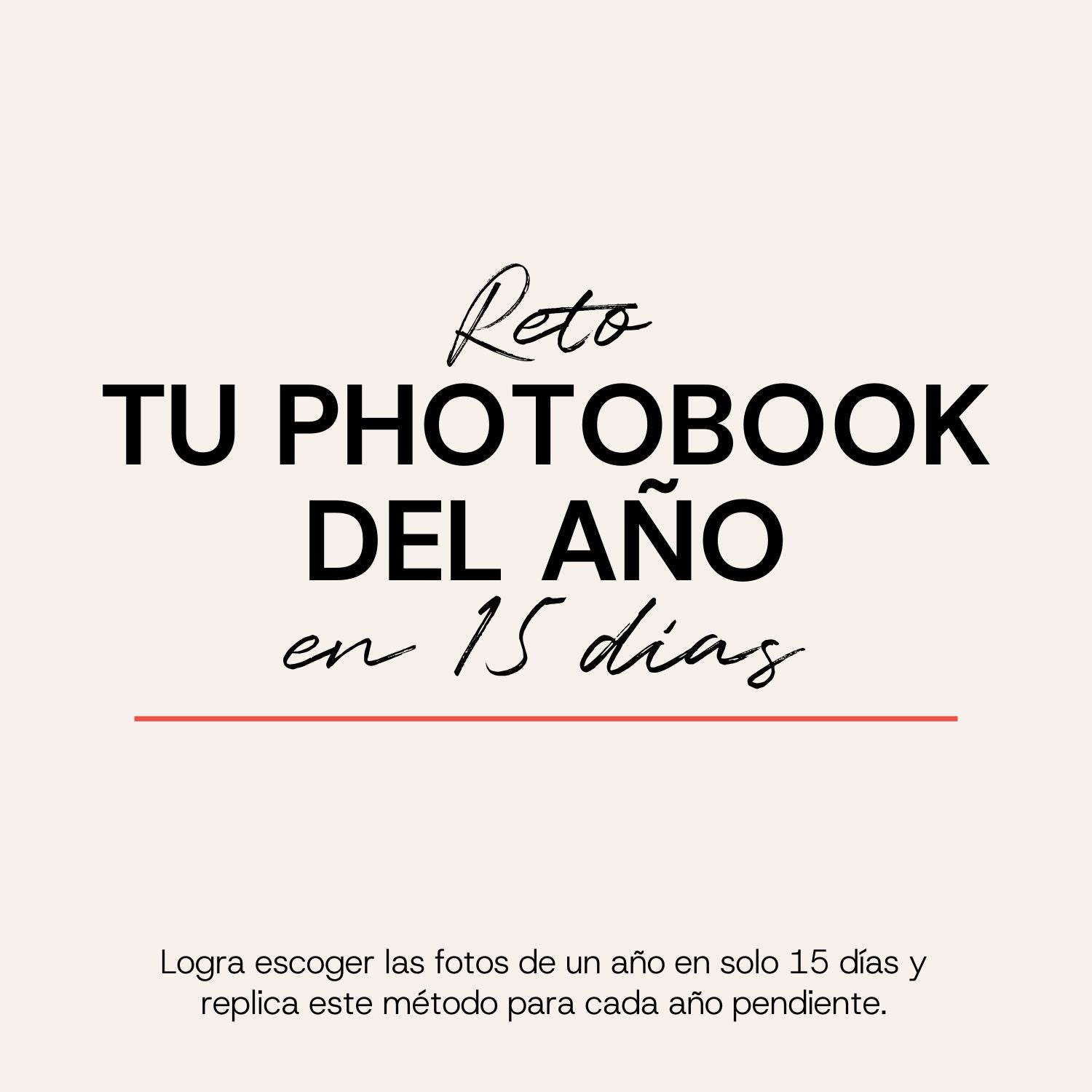 Curso: Cómo hacer tu photobook del año en 15 días