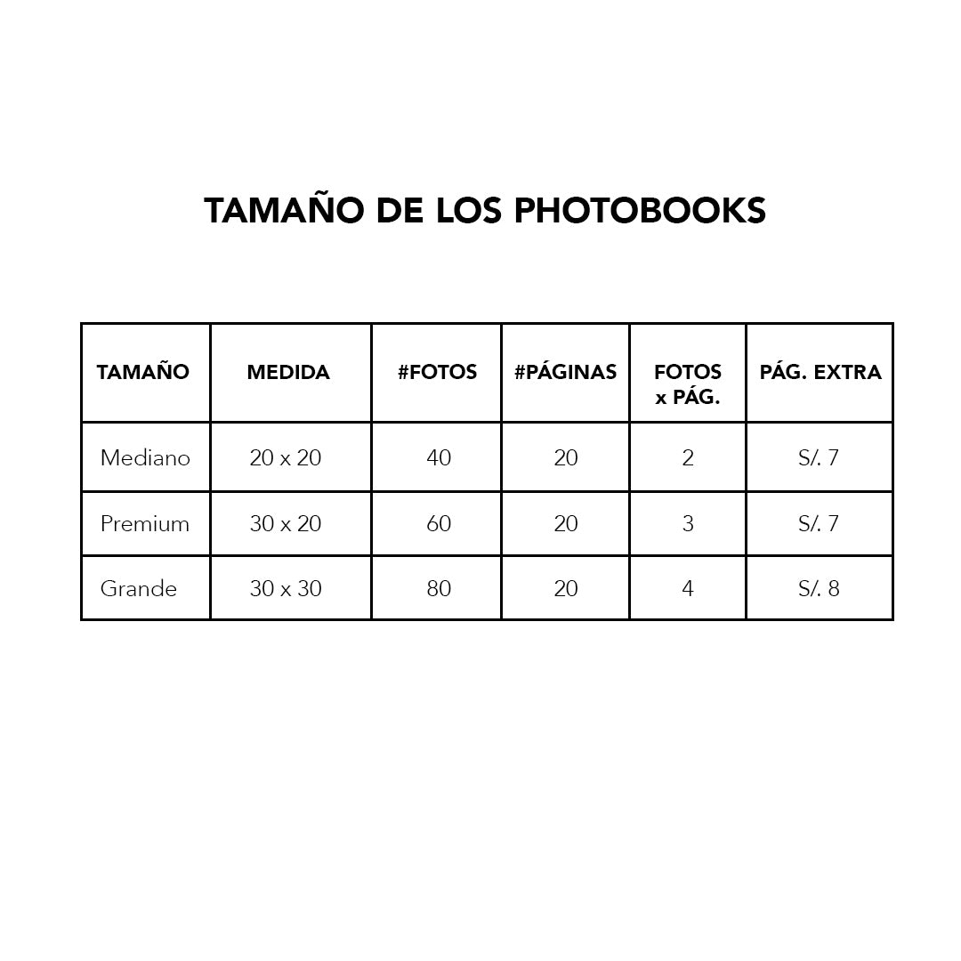PHOTOBOOK SESIONES