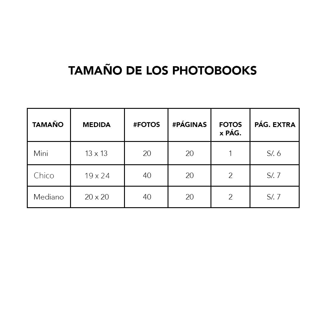 PHOTOBOOK DETALLITO