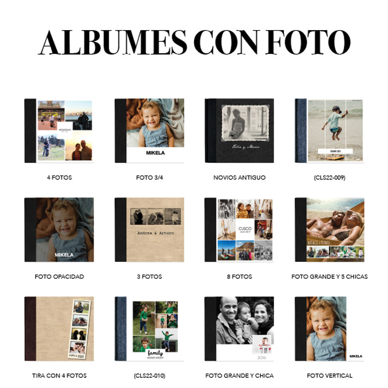 ALBUM CON FOTO