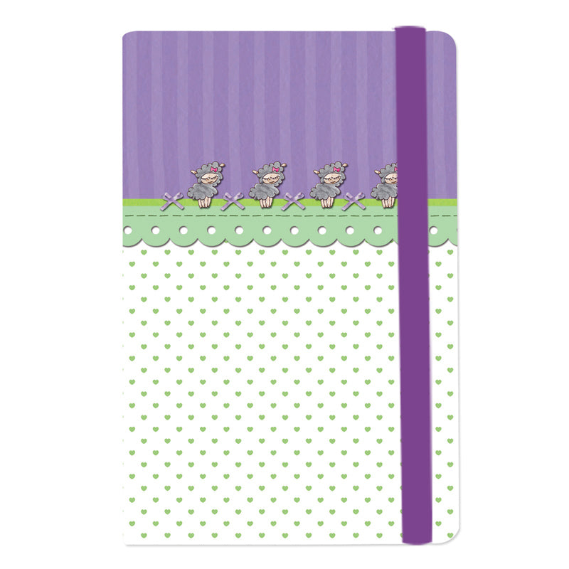 Cuaderno Empastado chico ovejitas