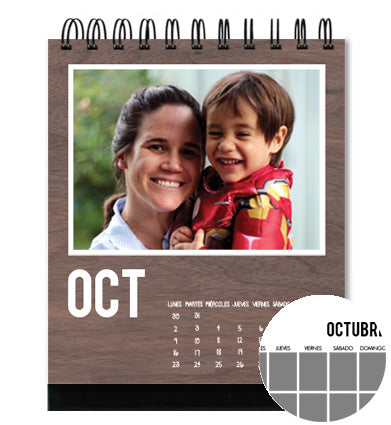 Calendario de Escritorio Vertical