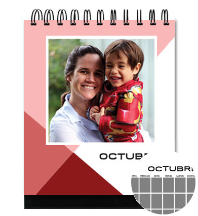 Calendario de Escritorio Vertical