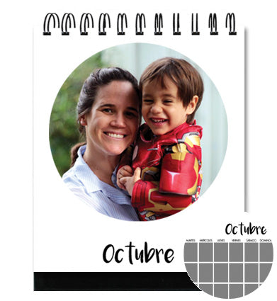 Calendario de Escritorio Vertical