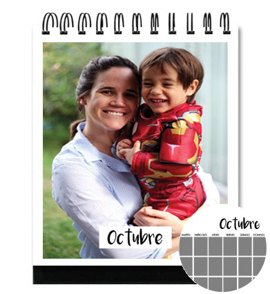 Calendario de Escritorio Vertical