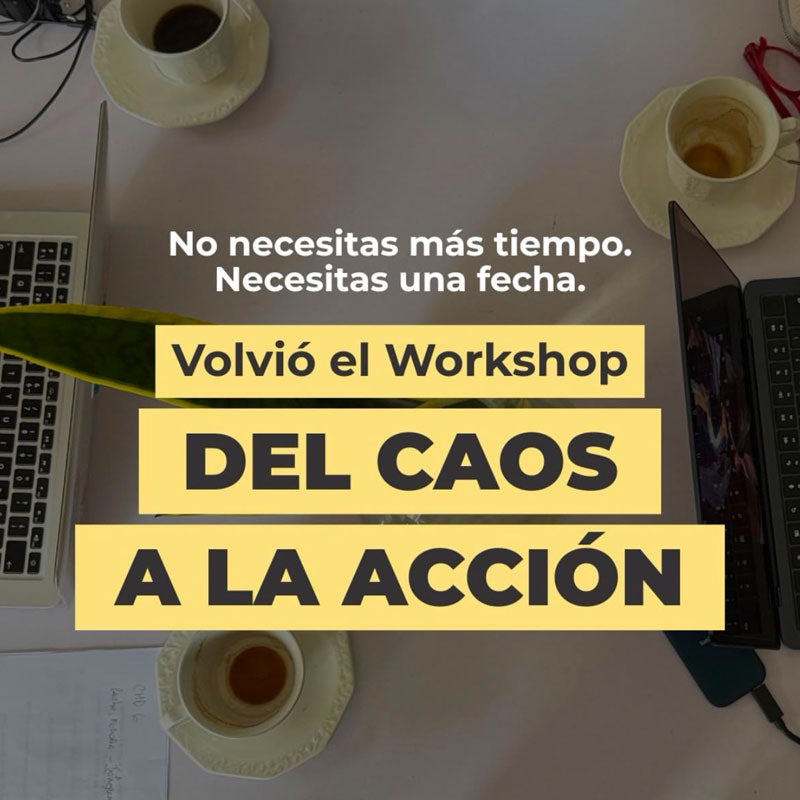 WORKSHOP DEL CAOS A LA ACCION