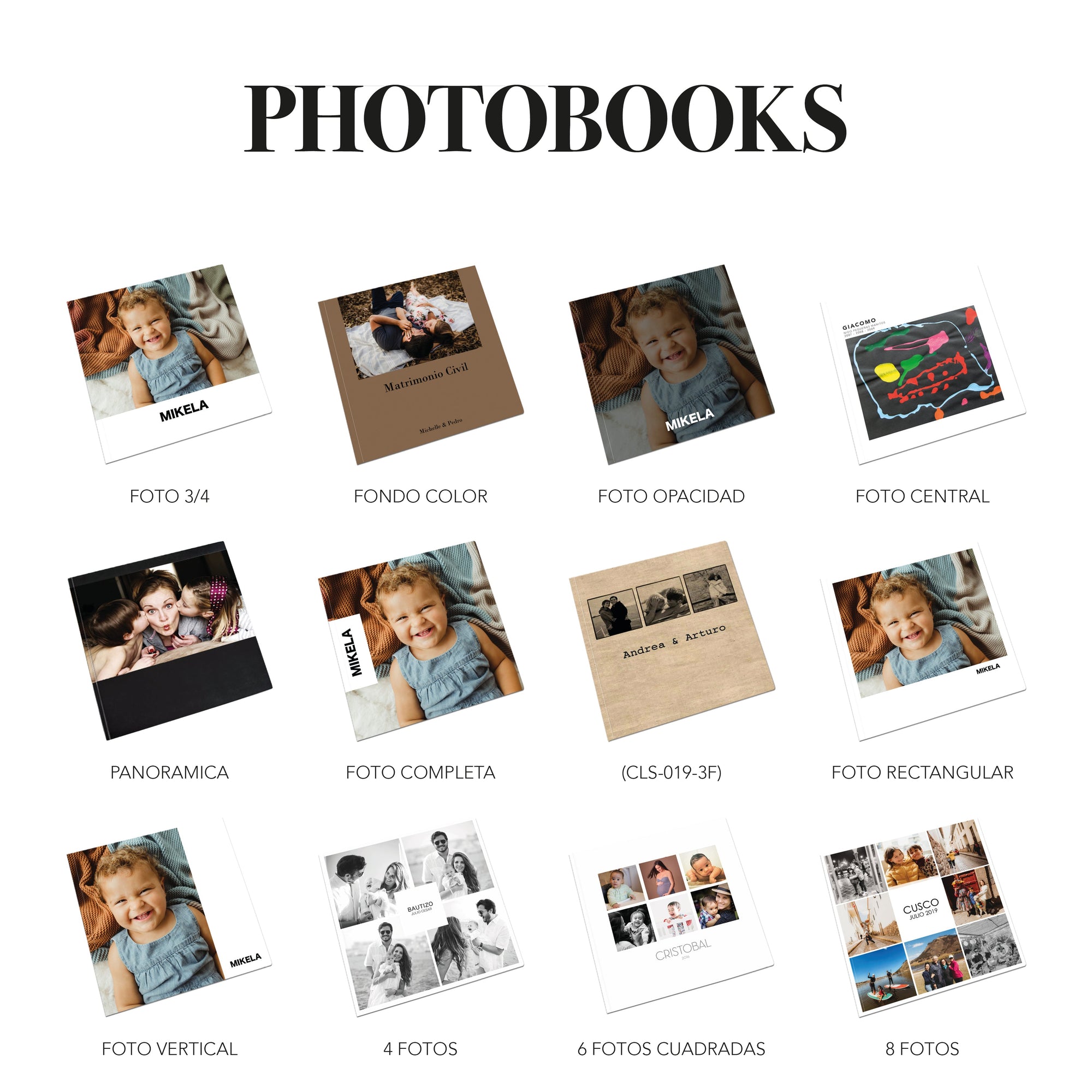 PHOTOBOOK PRIMER AÑO DEL BEBE