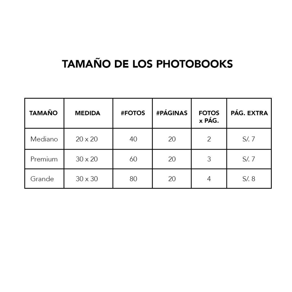PHOTOBOOK SESIONES