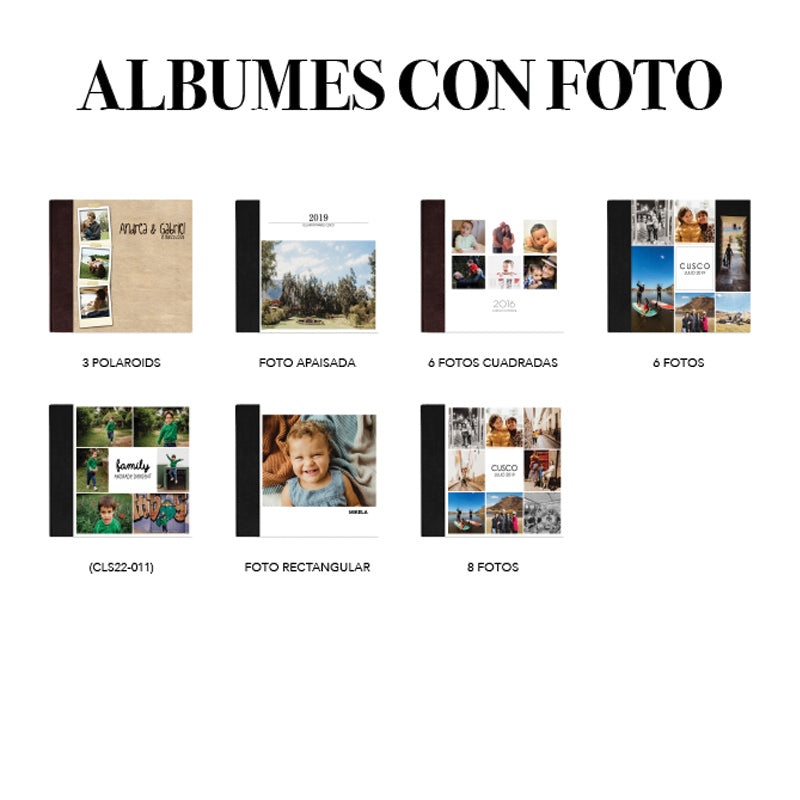 ALBUM CON FOTO