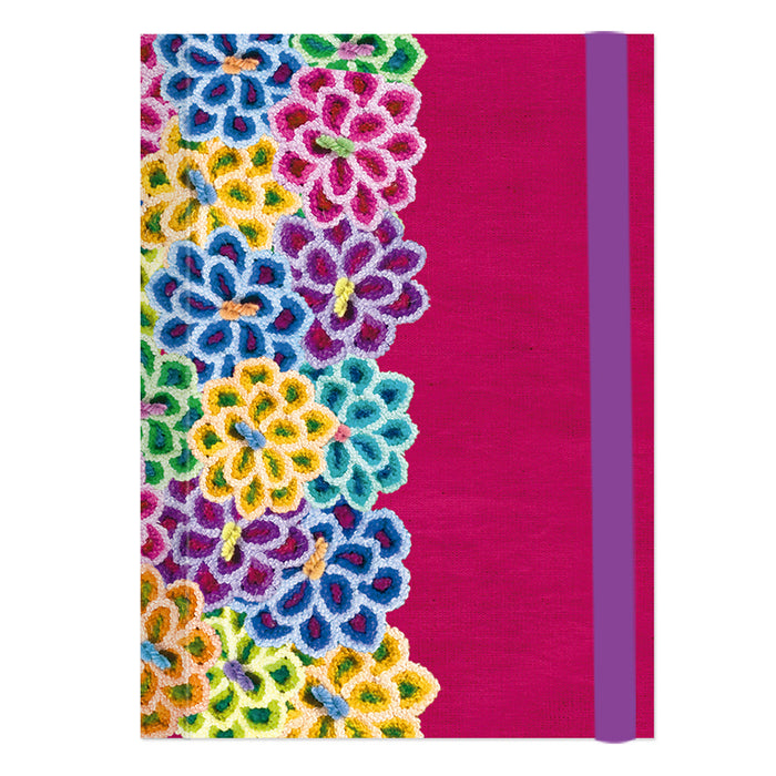 Cuaderno Empastado Mediano Ayacuchano Fucsia (J11-AYF)