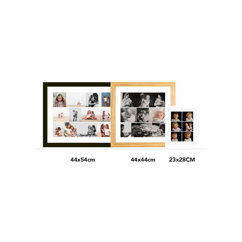 CUADRO DE VIDRIO CON COLLAGE