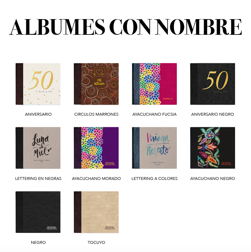 ALBUM CON NOMBRE