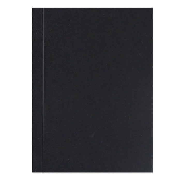 Cuaderno Mediano Slim Tela Negra